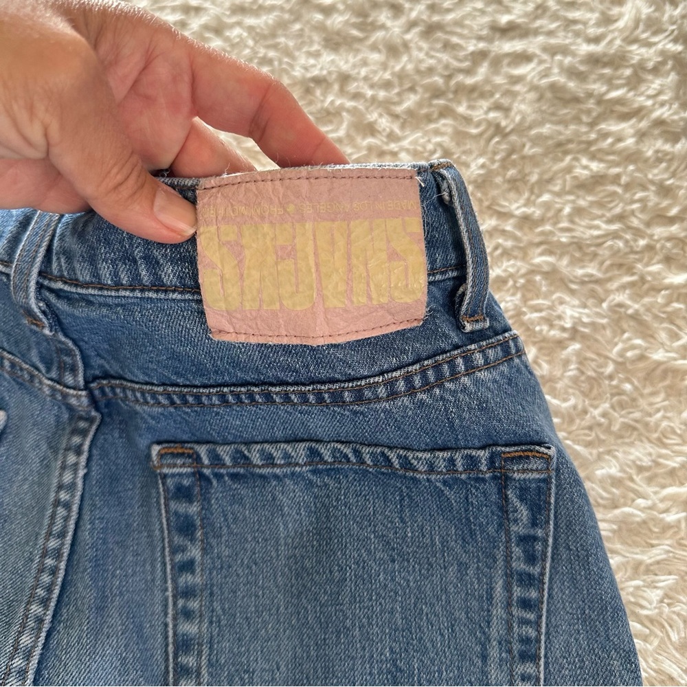 Mother Jeans SNACKS! The Yummy Puddle Wide Leg Jeans in Delicious Size 27 EUC - Picture 9 of 12